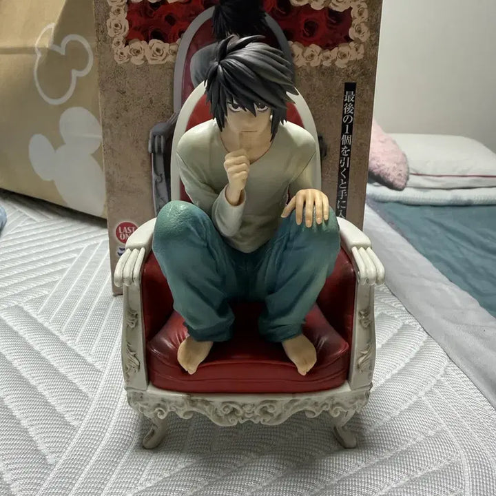 [BUNJANG] Death Note Ichiban Kuji Last One Prize L Figure (Opened) / 데스노트 이치방쿠지 라스트원상 엘 피규어 개봉품