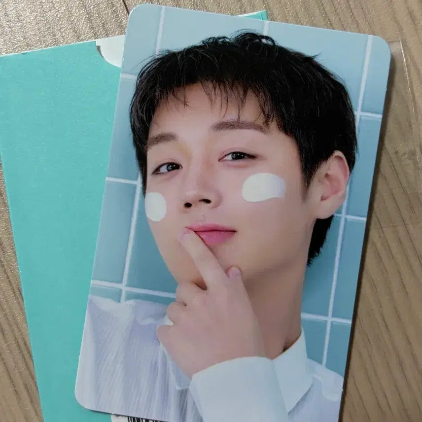 [BUNJANG] Park Ji Hoon MakePrem PDRN Bubble Cleanser Set with Photocard (Damaged) / 하자있음) 박지훈 포카 포함, 메이크프렘 PDRN 버블 클렌저 기획