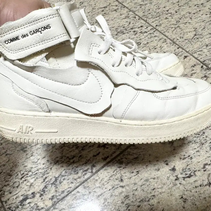 [BUNJANG] Comme des Garçons x Nike Air Force 1 Mid &