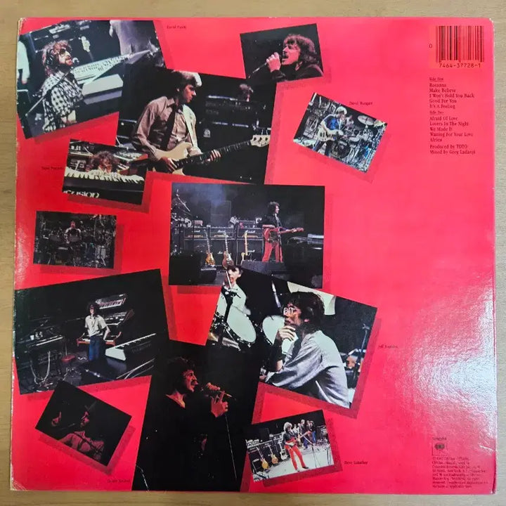 [BUNJANG] Toto IV LP Original US Pressing / 토토 TOTO IV lp 미국초반