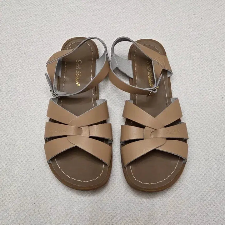 [BUNJANG] Saltwater Sandals Original Latte / 솔트워터 샌들 라떼 245-250