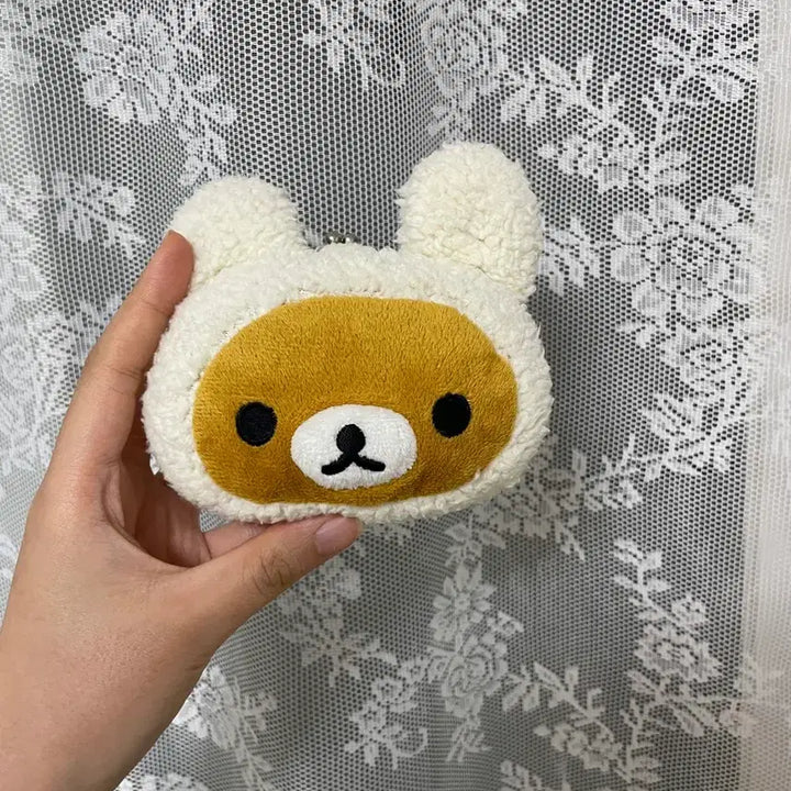 [BUNJANG] Rilakkuma Gamaguchi Coin Pouch Plush / 리락쿠마 가마구치 동전지갑 인형