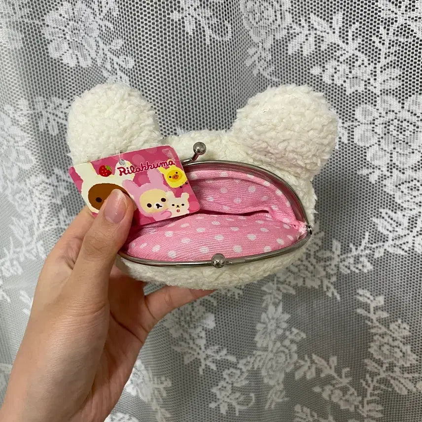 [BUNJANG] Rilakkuma Gamaguchi Coin Pouch Plush / 파격할인 / 리락쿠마 가마구치 동전지갑 인형