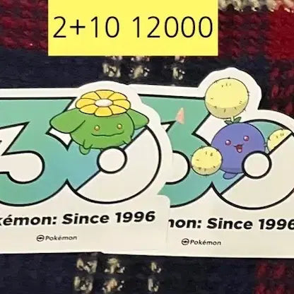 [BUNJANG] Pokemon 30th Anniversary Stickers Duo &amp; SomSomKo Random Set / 포켓몬 30주년 스티커 두코, 솜솜코 랜덤세트 원가판매