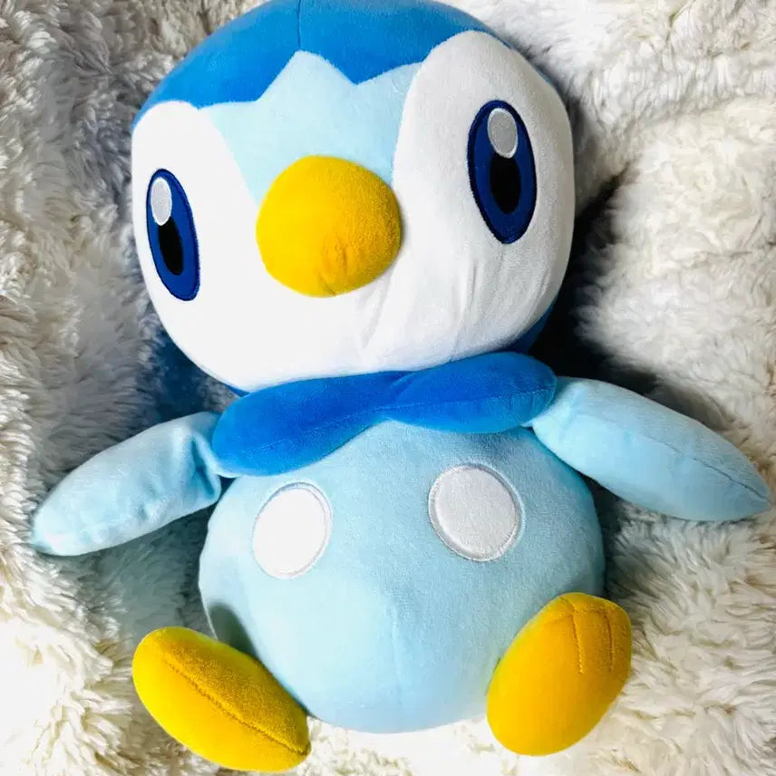 [BUNJANG] Pokemon Metamon Pop-up Official Piplup Plush Doll / 포켓몬 잠실 메타몽 팝업 공식 팽도리 인형