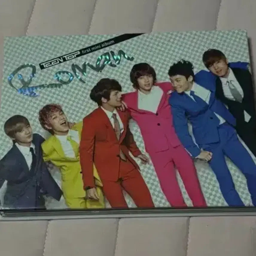 [BUNJANG] Teen Top 1st Mini Album "Roman" Signed / 틴탑 친필 1st Roman 미니앨범
