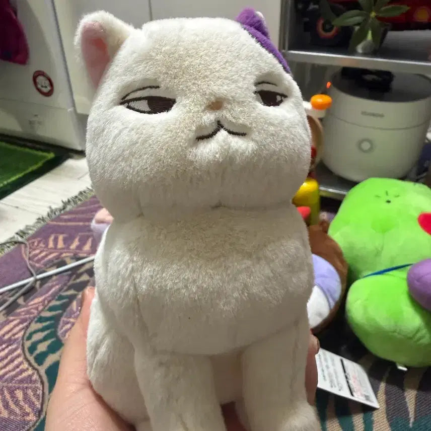 [BUNJANG] If You Give a Cat a Cupcake Cat Plush 17cm / 귀를기울이면 고양이 인형 17cm