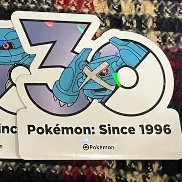 [BUNJANG] Pokemon 30th Anniversary Sticker Set - Metang, Metang, Metagross / 포켓몬 30주년 스티커 메탕,메탕구,메타그로스 랜덤세트 원가판매