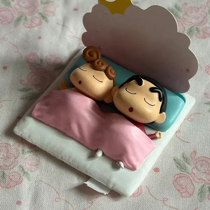 [BUNJANG] Crayon Shin-chan Nene-chan Sleeping Figure Set / 짱구 짱아 잠자는 피규어 리멘트