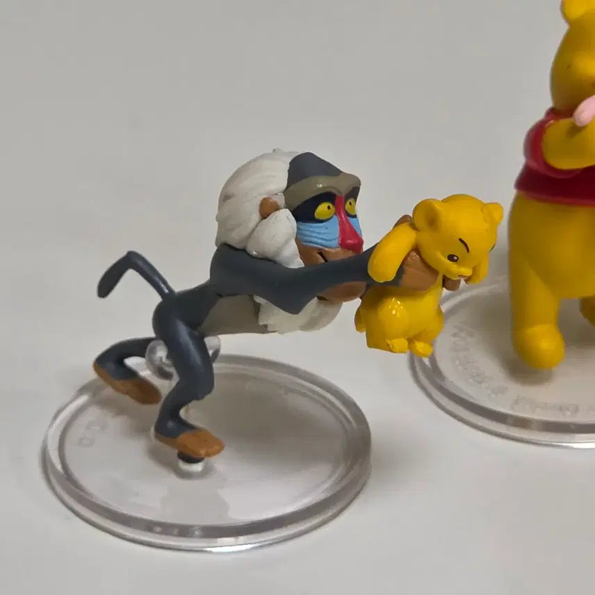 [BUNJANG] Disney Lion King Maneko Mascot Gacha Set (4 Types) / 디즈니 라이온킹 마네코 마스코트 가챠 4종 일괄