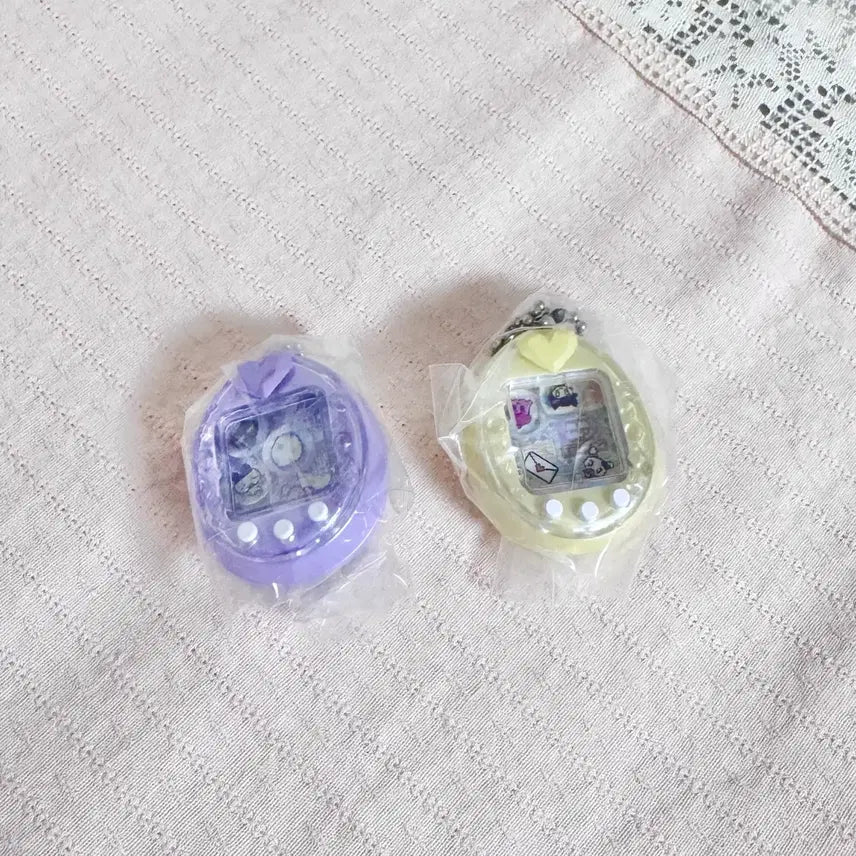 [SOLD OUT] 일괄) 다마고치 샤카샤카 3탄 (옐로우+퍼플)