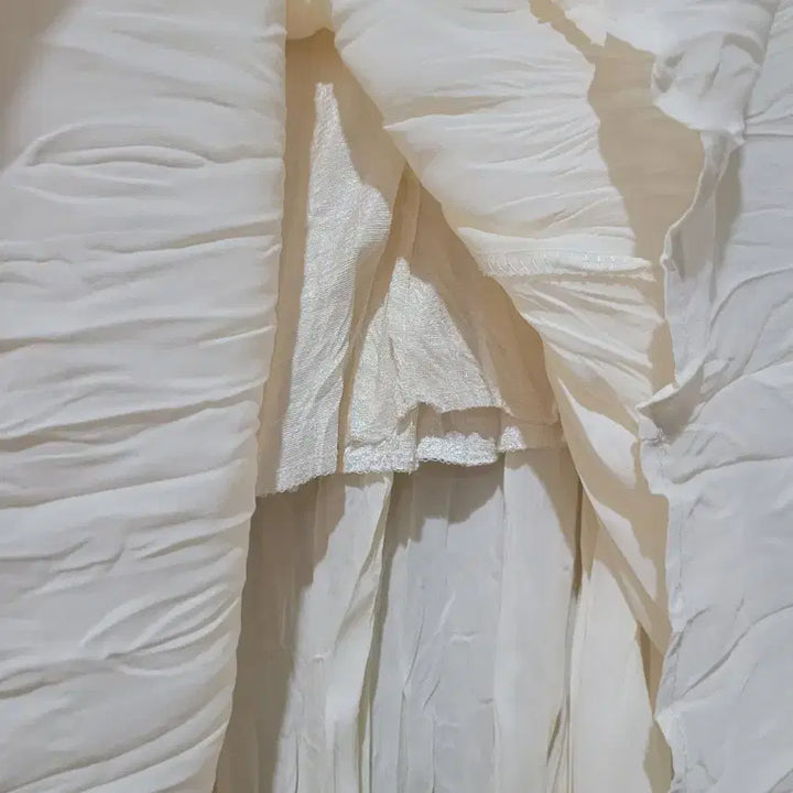 [SOLD OUT] 쭈그리 맥시 스커트 아이보리