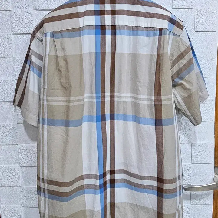 [SOLD OUT] 닥스 체크 반팔 셔츠 L