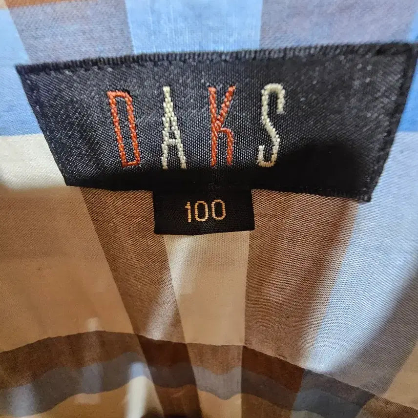 [SOLD OUT] 닥스 체크 반팔 셔츠 L