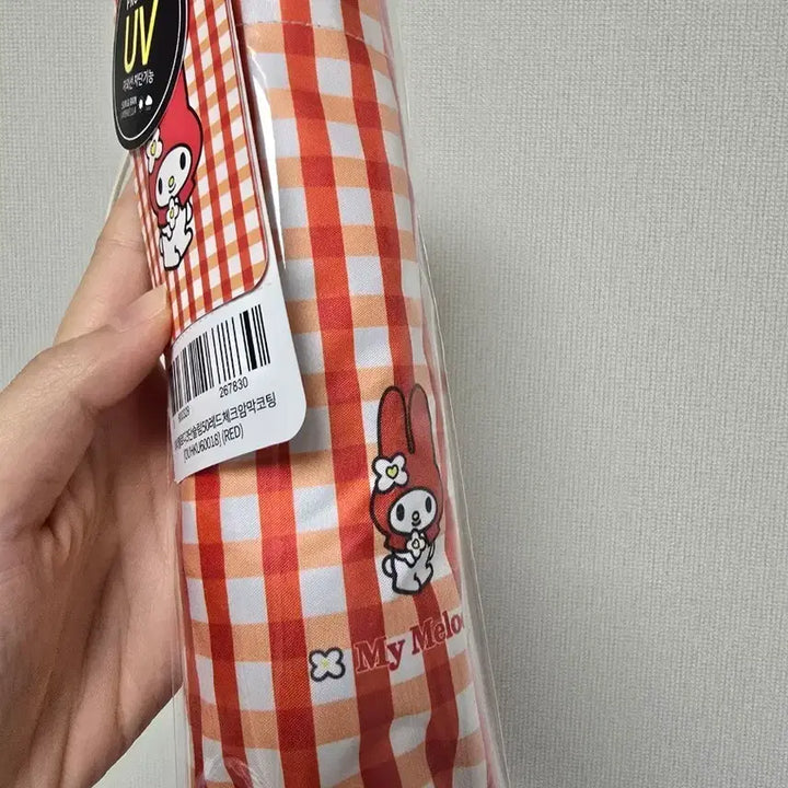 [SOLD OUT] 마이멜로디 양우산 레드 깅엄체크