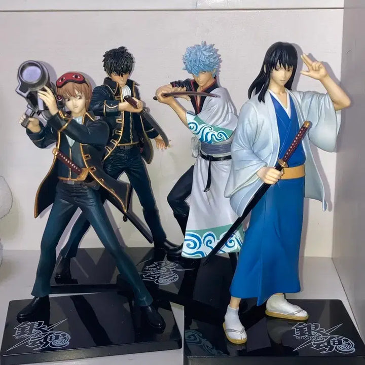 [BUNJANG] Gintama Classic DX Figure Set (Gintoki, Katsura, Sougo, Hijikata) / 전종)은혼 고전 dx 피규어 긴토키 카츠라 소고 히지카타 가챠쿠지룩업삼젯