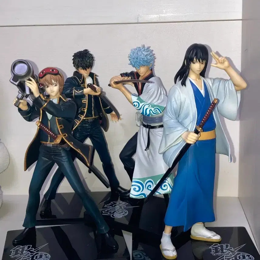 [BUNJANG] Gintama Classic DX Figure Set (Gintoki, Katsura, Sougo, Hijikata) / 전종)은혼 고전 dx 피규어 긴토키 카츠라 소고 히지카타 가챠쿠지룩업삼젯