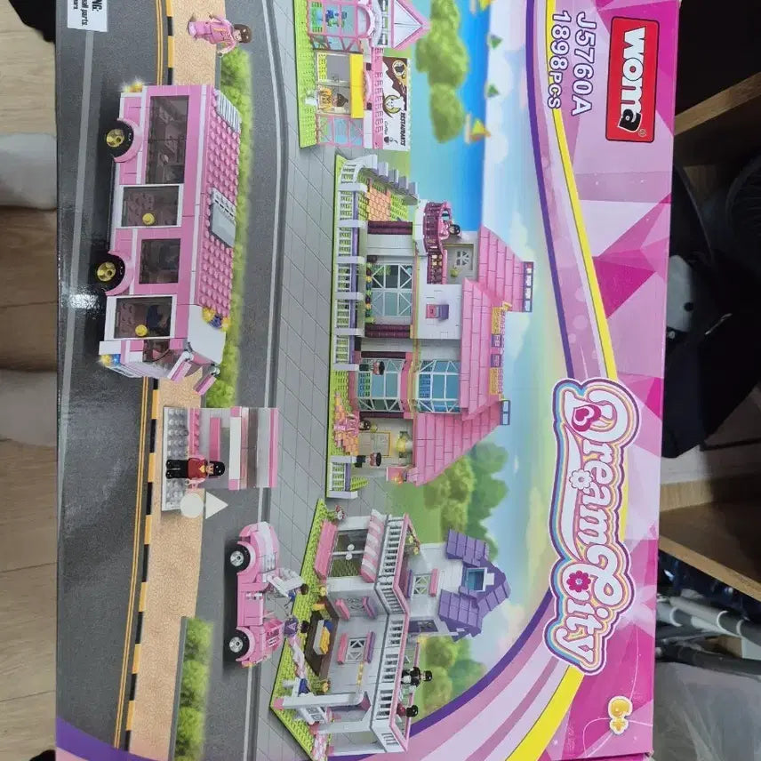 [BUNJANG] WOMA Dream City J5760A 1898pcs Building Blocks Set (Sealed) / WOMA 드림시티 J5760A 1898pcs 블록 미개봉 중국호환레고