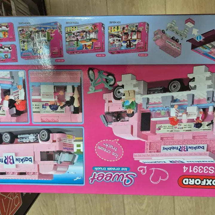 [BUNJANG] Oxford Ice Cream Truck Building Blocks 420PCS / 옥스포드 아이스크림 트럭 420PCS HS33914 미개봉 레고 새제품
