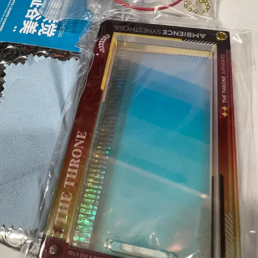[BUNJANG] Arknights Crimson Hologram Pass Acrylic Case / 명일방주 다홍색 홀로그램 통행증 아크릴 케이스