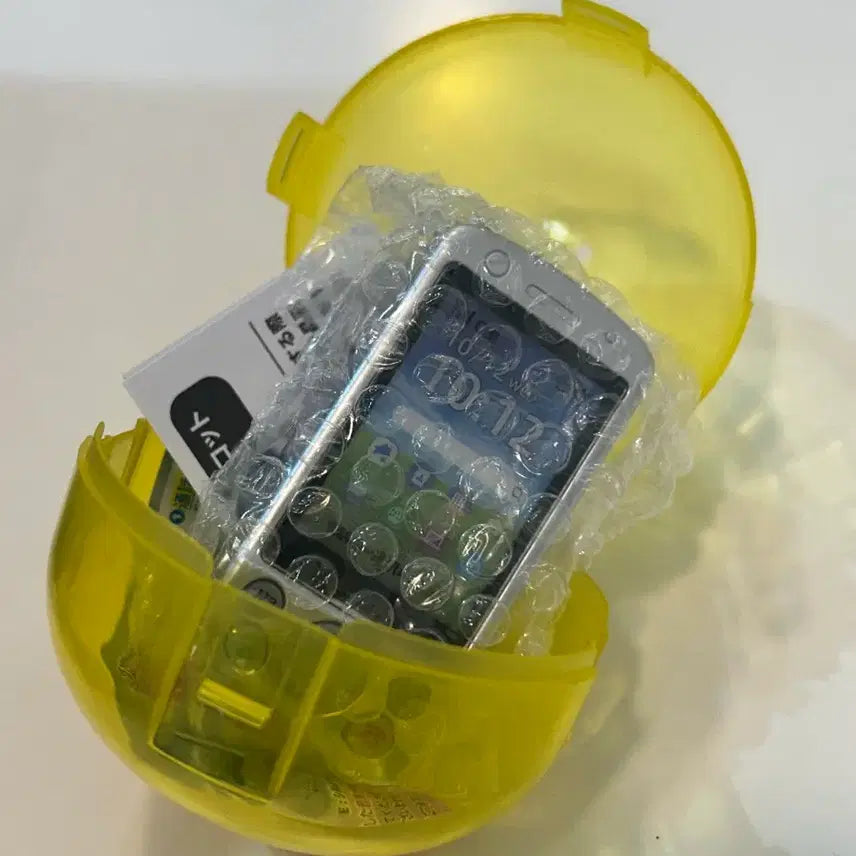 [BUNJANG] Official Toy Spirits Slide Phone Silver Gachapon Figure / [미개봉 새상품] 공식 토이스피릿 슬라이드 슬라이드폰 실버 가챠 피규어