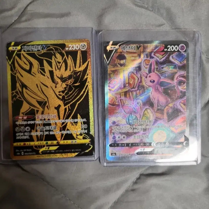 [BUNJANG] Pokemon Card Eevee Special Edition, Zacian UR / 포켓몬카드 에브이 특일,자마젠타ur