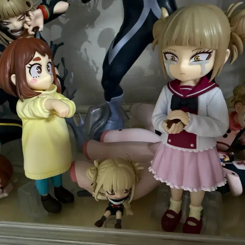 [BUNJANG] My Hero Academia Ichiban Kuji E Prize Toga &amp; Ochaco Childhood Figures (Sealed) / 나히아 제일복권 e상 토가 오챠코 유년기 피규어 개봉전시