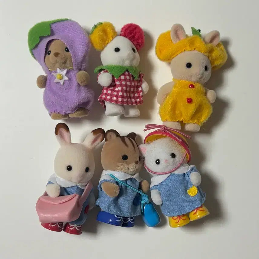 [BUNJANG] Sylvanian Families Vegetable Trio Kindergarten Trio Bundle Set / 단종매물 오늘만 할인 실바니안 유치원 트리오 야채 트리오 일괄