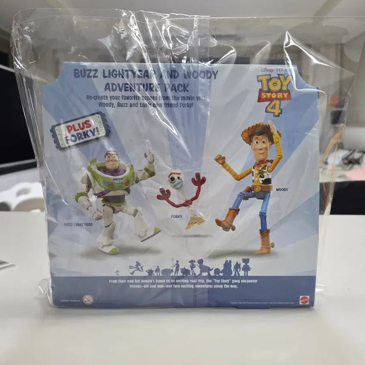 [BUNJANG] Disney Pixar Toy Story 4 Buzz Lightyear Woody Forky Adventure Pack Figures / 토이 스토리 4 버즈 라이트이어 우디 포키 어드벤처 팩