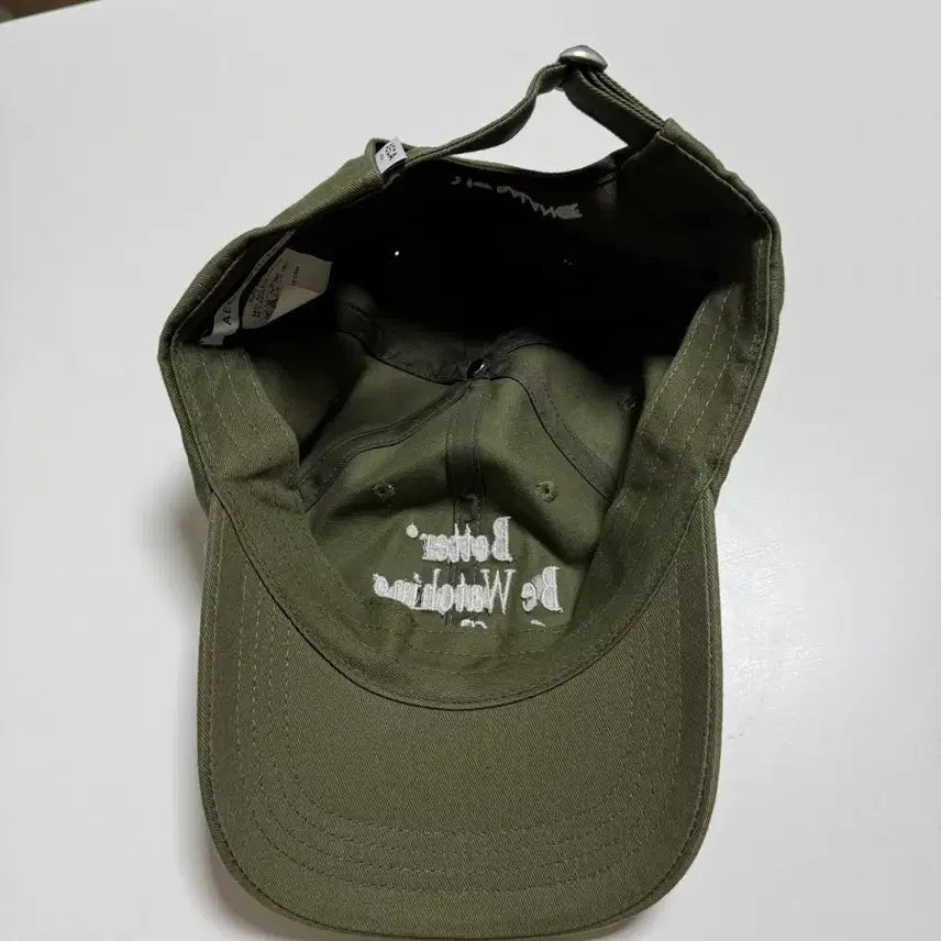 [SOLD OUT] 에이카화이트 베럴비와칭 딥그린 볼캡