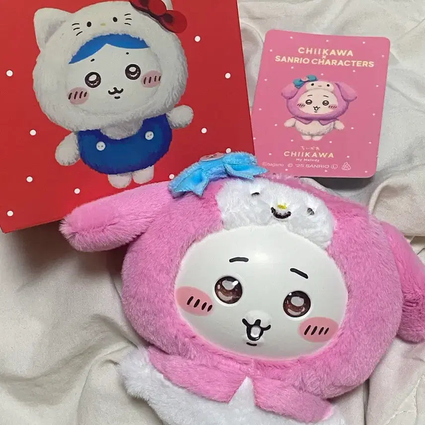 [BUNJANG] Kirameko Sanrio x Chiikawa My Melody Chiikawa Plush / 키라메코) 산리오 X 치이카와 : 마이멜로디 X 치이카와