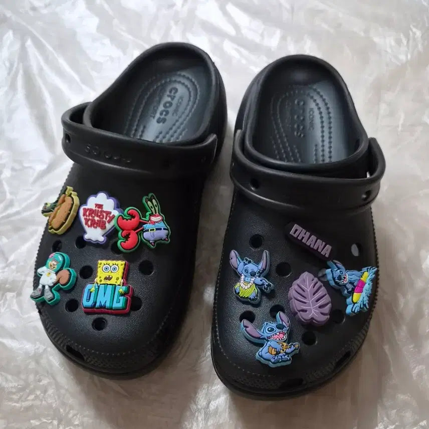 [BUNJANG] Crocs Classic Platform Clog US 7 (240) / 크록스 클래식 플랫폼 클로그 US 7(240)