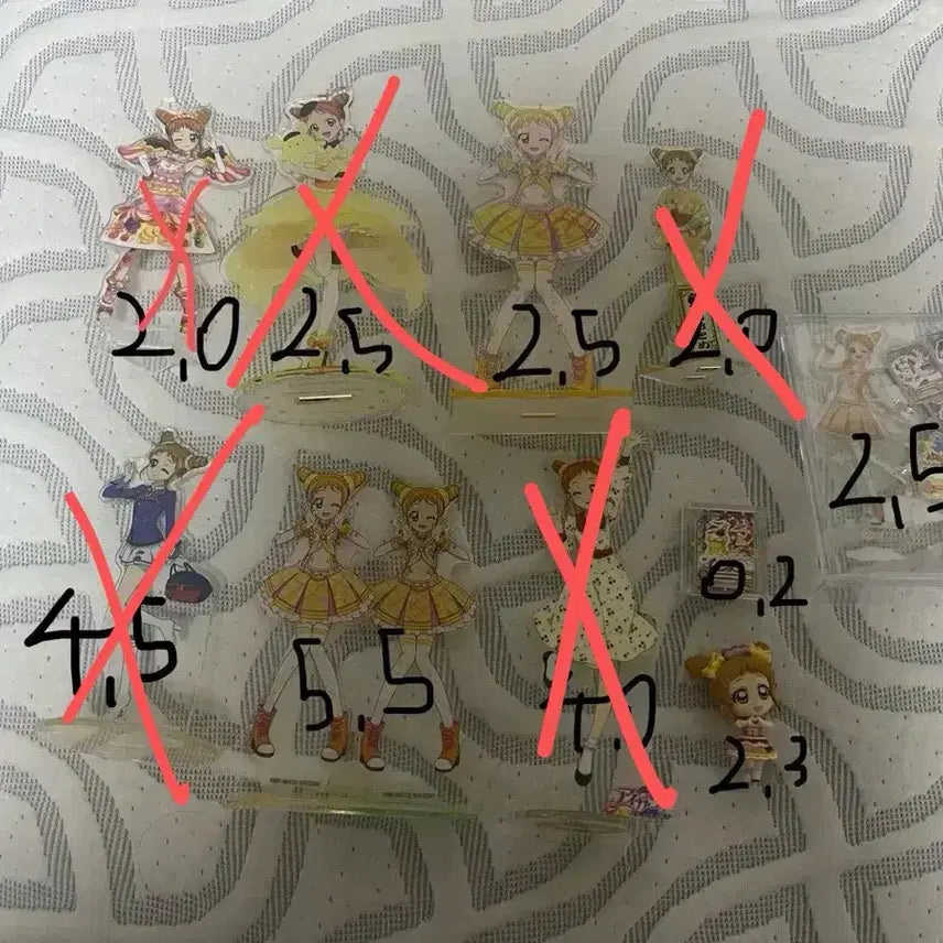 [BUNJANG] Aikatsu Otome Acrylic Nui School Look Ita Bag / 아이카츠 오토메 아크릴 누이 팬증 이타백 스쿨룩