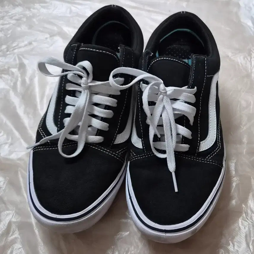[BUNJANG] Vans ComfyCush Old Skool Black Sneakers / 반스 컴피쿠시 올드스쿨 블랙 280