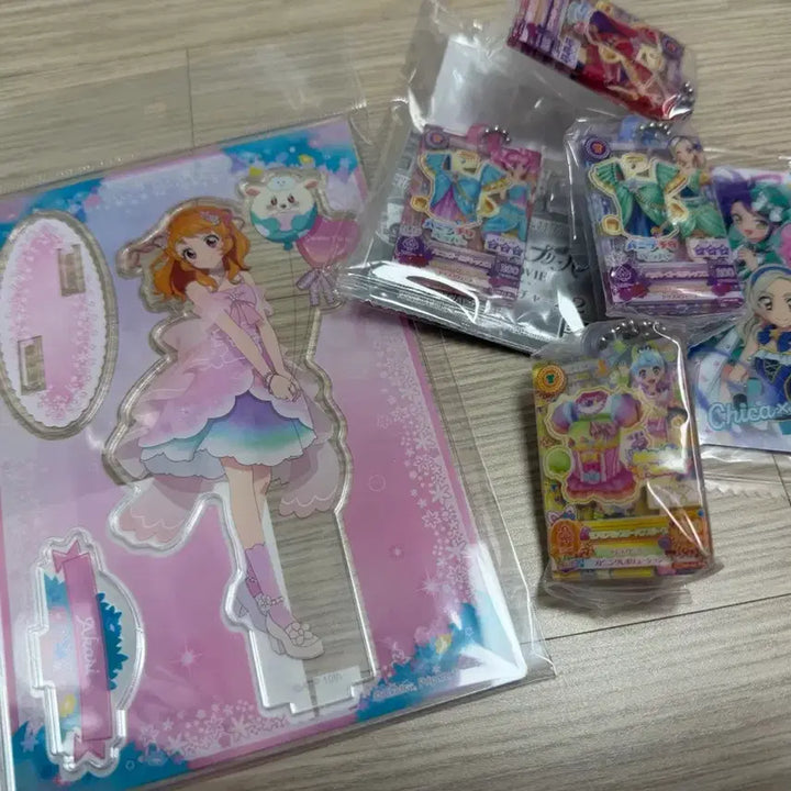 [BUNJANG] Aikatsu! Star Party Akari Acrylic Wafer Card Gashapon / 아이카츠 스타파라 가든파티 아카리 아크릴 웨하스 가샤폰