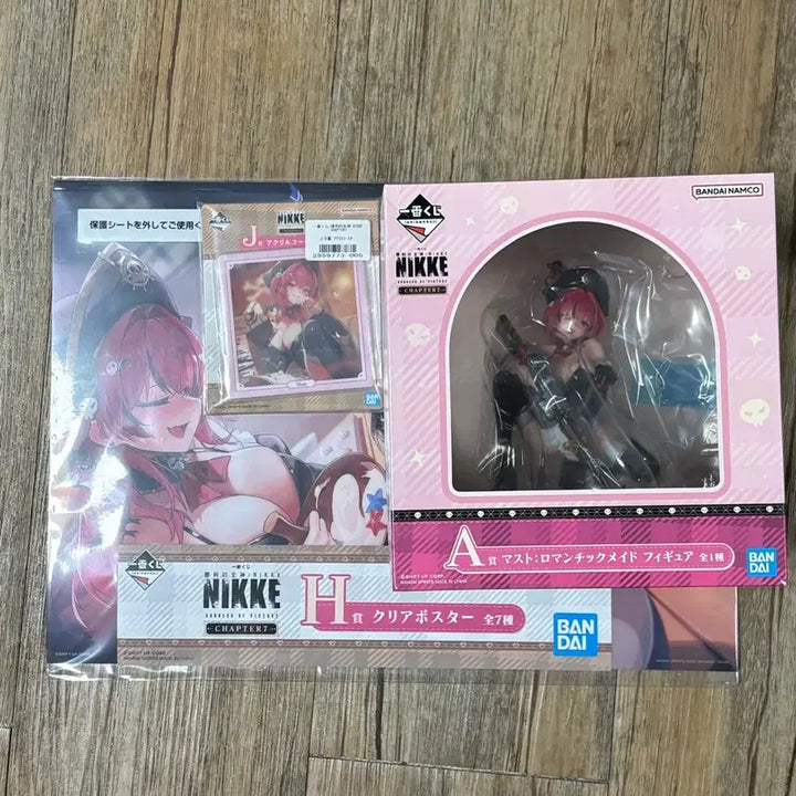 [SOLD OUT] (일괄) 니케 챕터7 a상 h상 j상 미개봉