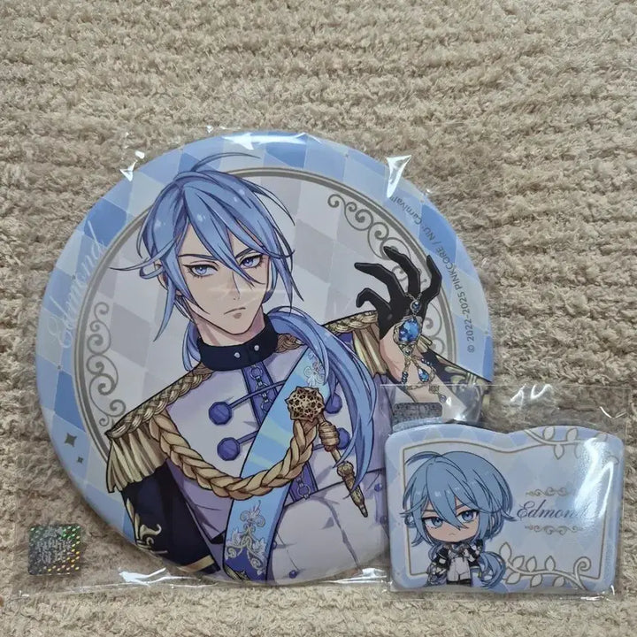 [BUNJANG] Nucarnival Edmond Badge Set (Big Badge + Book Badge) / 누카니발 에드몬드 뱃지 2종