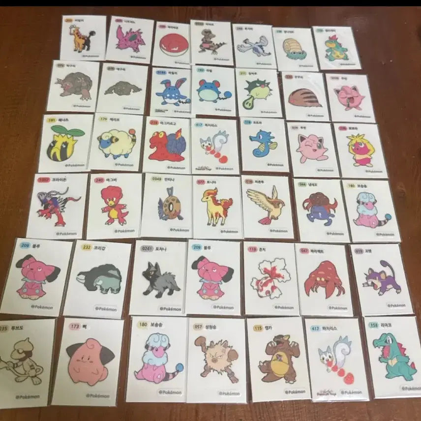 [SOLD OUT] 포켓몬 띠부씰