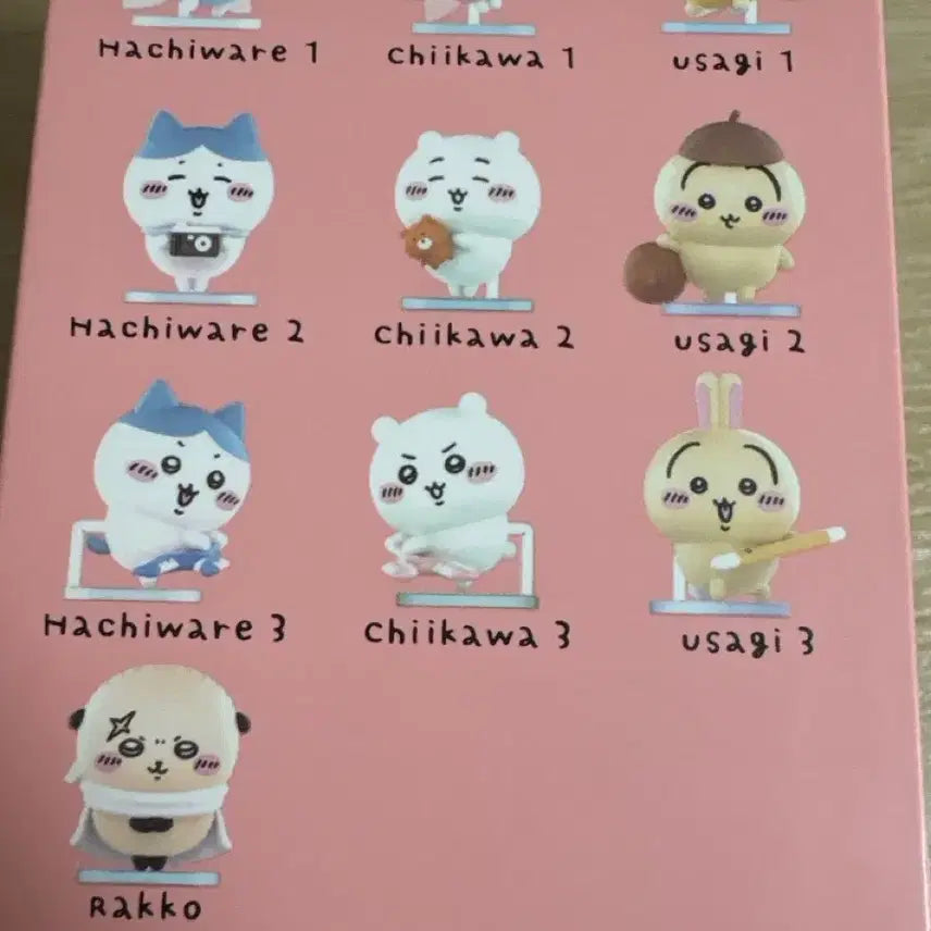 [SOLD OUT] 치이카와 미니소 피규어 랏코 해피컴퍼니 서프라이즈 박스 피규어