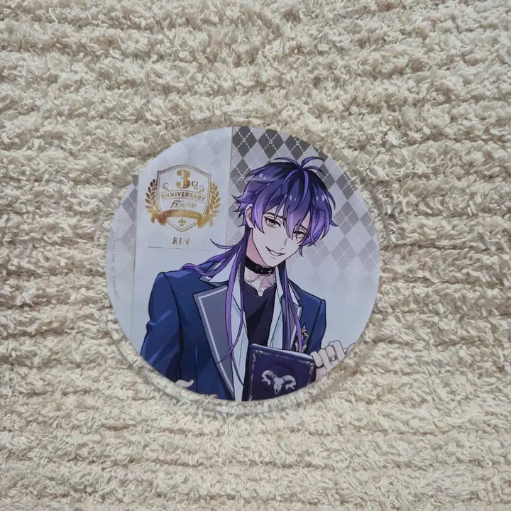 [BUNJANG] Nucarnival 3rd Anniversary Rin Acrylic Coaster / 누카니발 3주년 아크릴 코스터 린