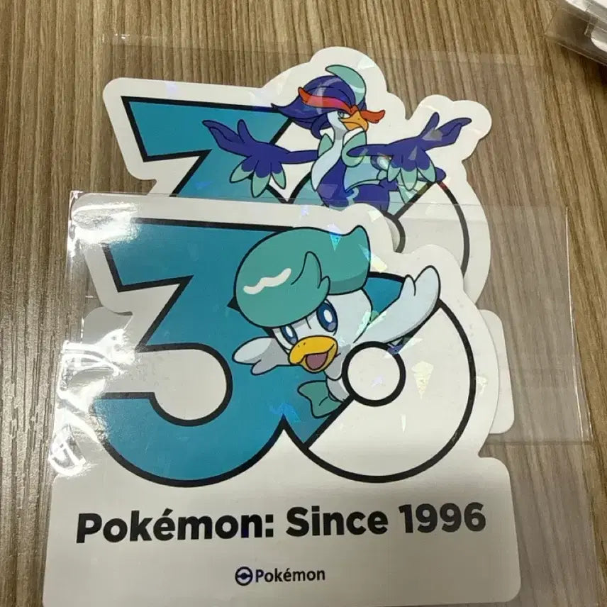 [SOLD OUT] 일괄) 포켓몬 30주년 스티커 꾸왁스 + 웨이니발