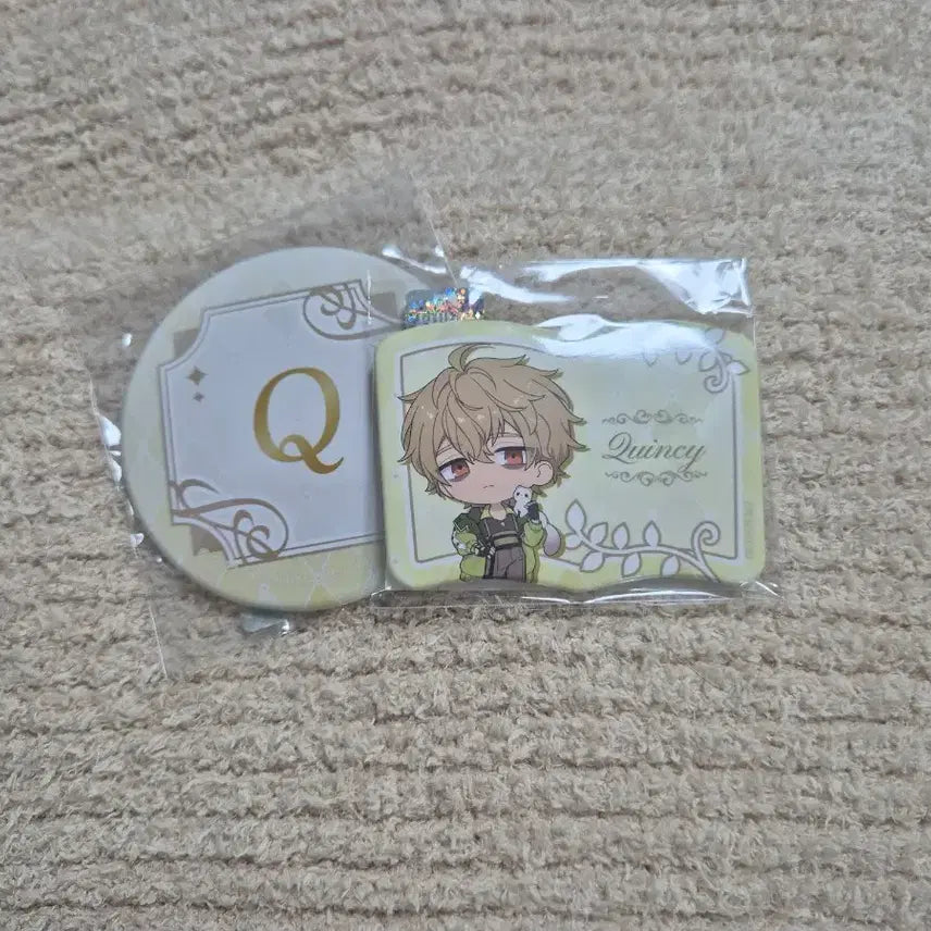 [BUNJANG] NUKANIVAL Goods Set (Can Badge, Mirror) / 누카니발 케시 굿즈 2종(캔뱃지 거울)