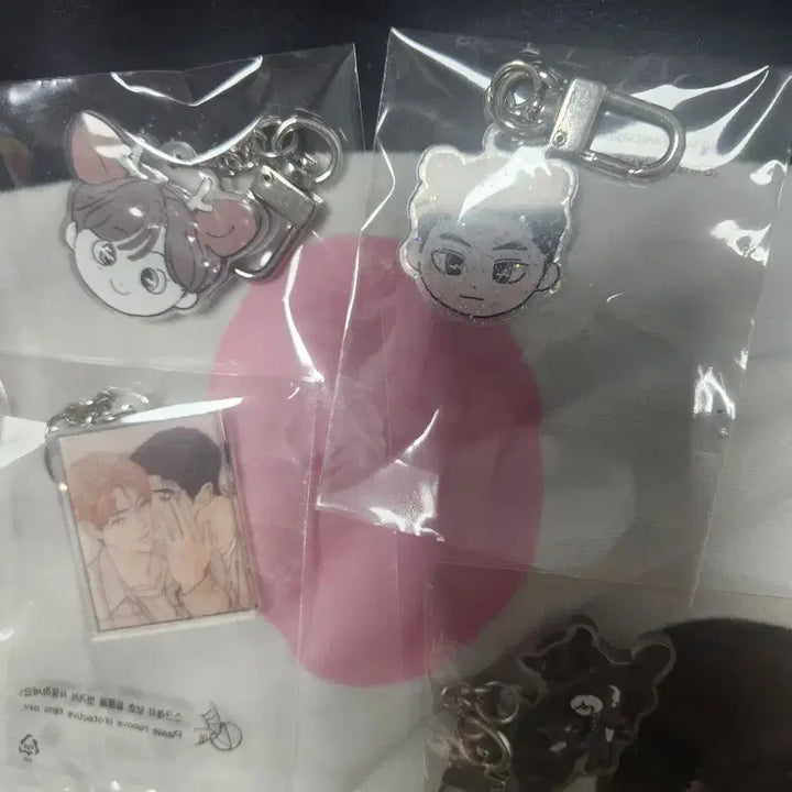 [SOLD OUT] 리미티드 런 컬렉션 아크릴 키링 4종
