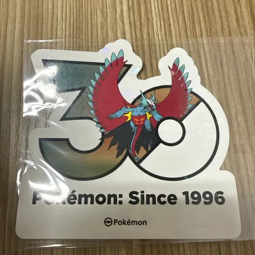 [SOLD OUT] 포켓몬 30주년 스티커 고동치는 달