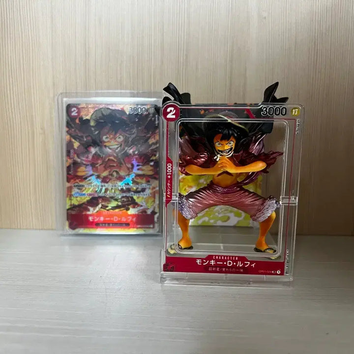 [SOLD OUT] 일괄.원피스 카드 루피 피규어 메탈릭 가챠+ OP01-024