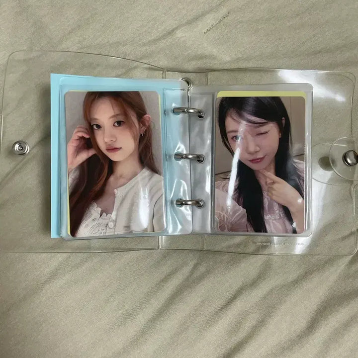 [SOLD OUT] 아일릿 글릿 멤버쉽 바인더 포카 윤아 민주 모카 원희 이로하