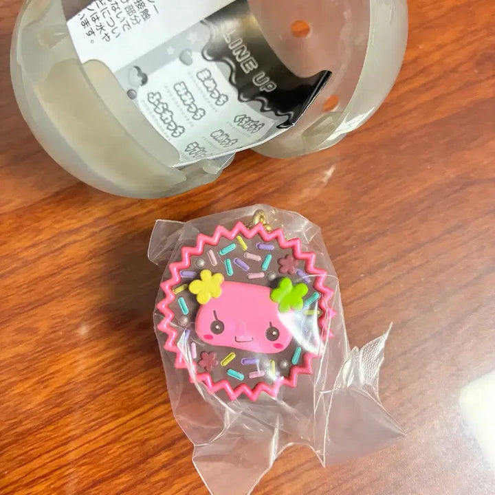 [SOLD OUT] 플라워치 수제간식 키링 헤이세이 여아 초코 가챠