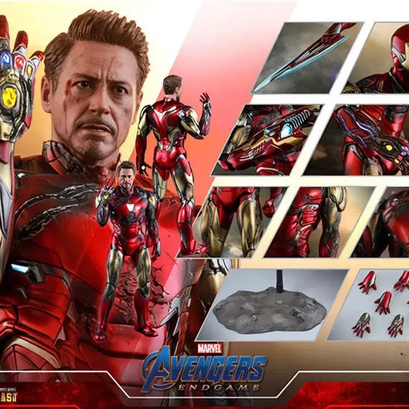 [BUNJANG] Hot Toys Avengers: Endgame Iron Man Battle Damage MMS543 Figure / 핫토이 어벤져스 엔드게임 아이언맨 배틀데미지 MMS543 개봉 피규어 팜