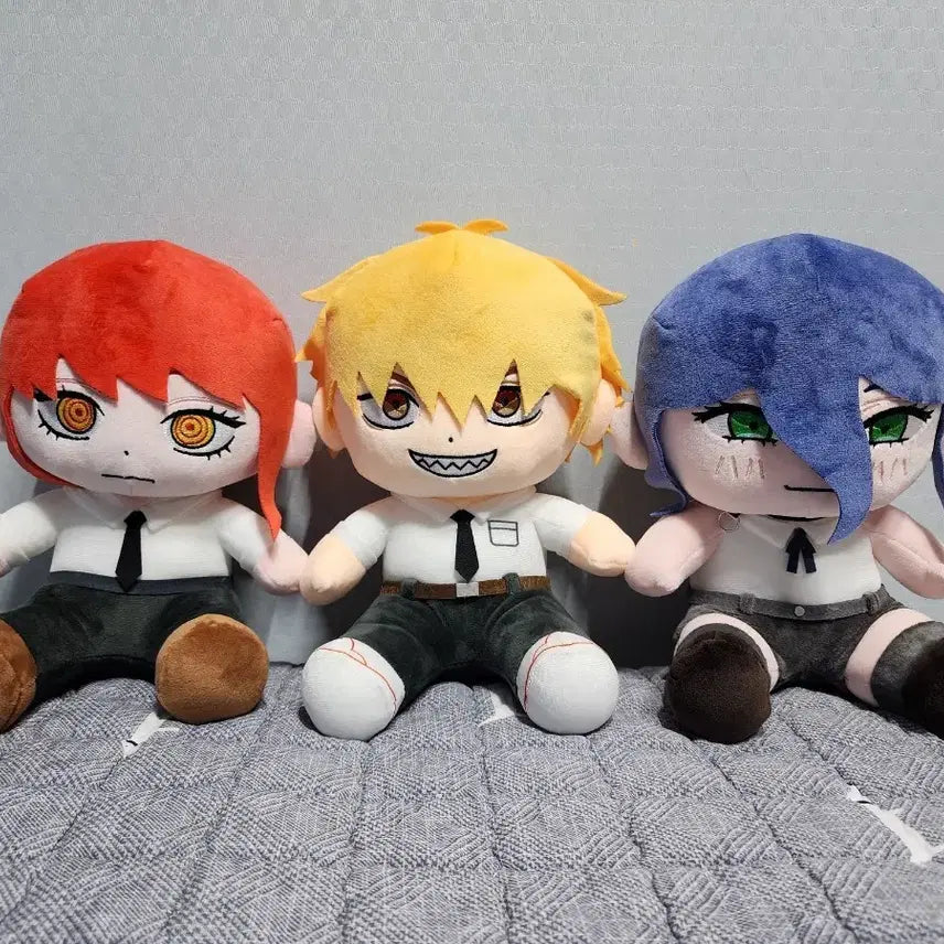 [SOLD OUT] 체인소맨 마키마, 덴지, 레제 중형인형 세트판매