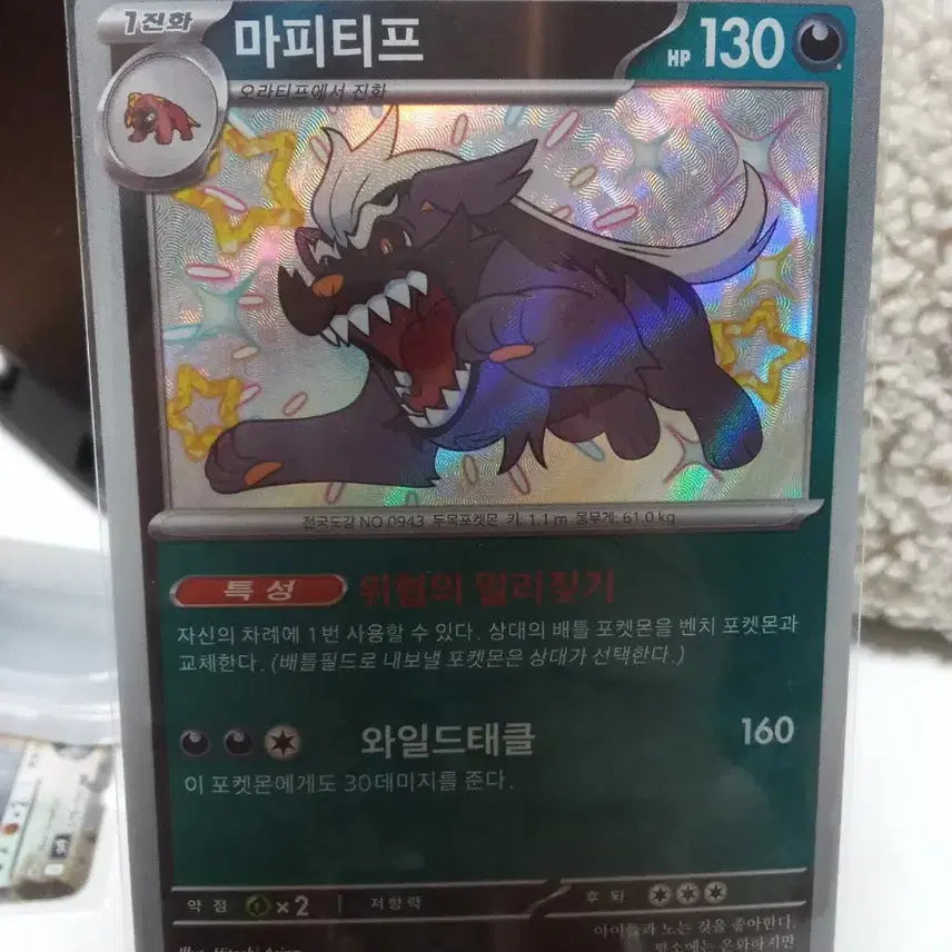 [SOLD OUT] 마피티프 296/190 S sv4a 이로치